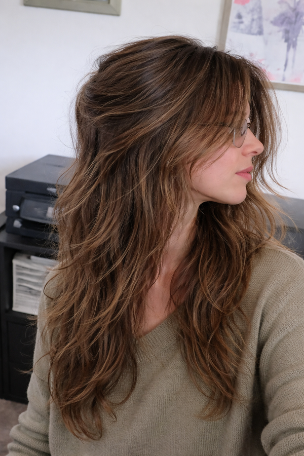 Before using Bird Nest Ponytail Hair Clip