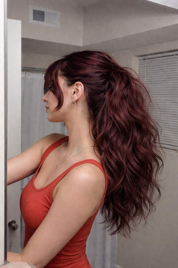 Before using Frosted Banana Hair Clips