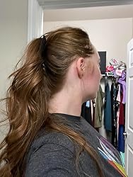 After using Frosted Banana Hair Clips