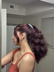 After using Frosted Banana Hair Clips