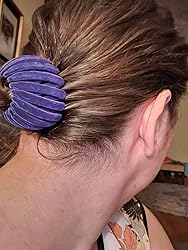 After using Bird Nest Ponytail Hair Clip