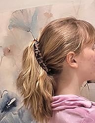 After using Frosted Banana Hair Clips