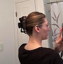 After using Frosted Banana Hair Clips